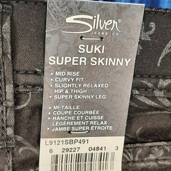 BRAND NEW!! Silver Jeans Co SUKI SUPER SKINNY MSRP $88 - Picture 12 of 16